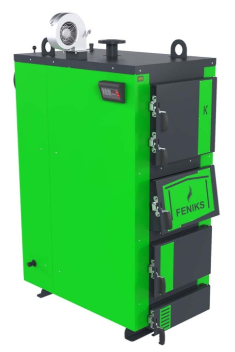 Твердопаливний котел Feniks серія K 150 кВт plus